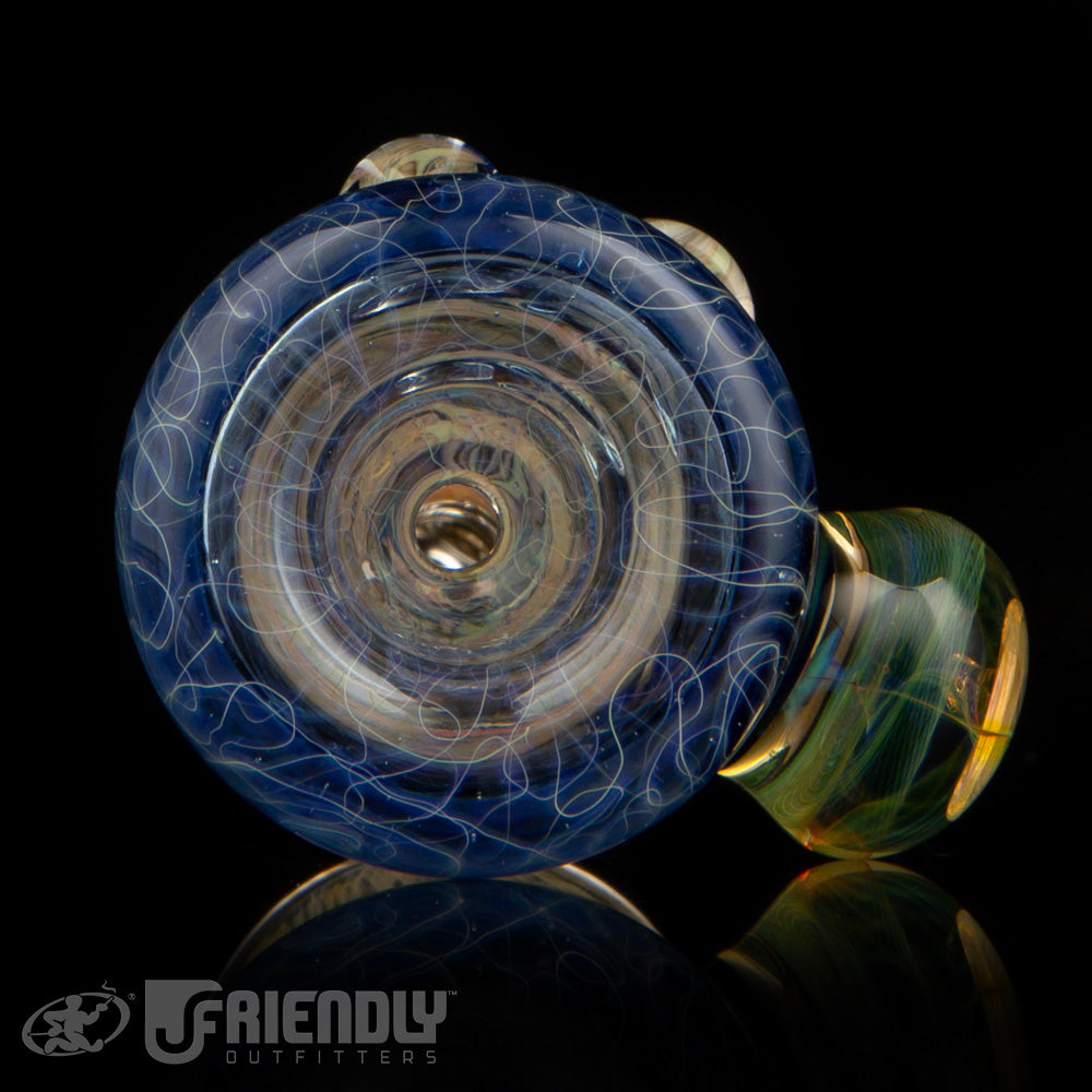 Royals Glass Fumed Chillum w/Marble #2