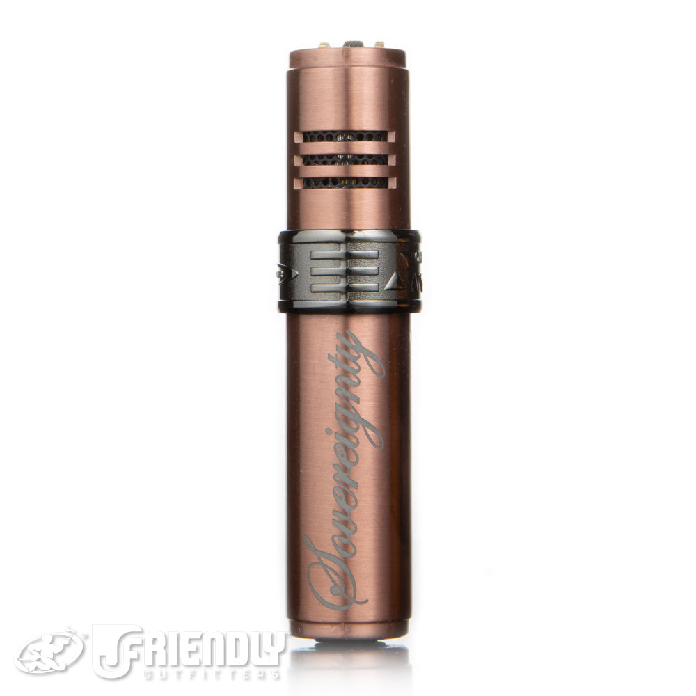 Sovereignty Glass/Vector Robusto Torch Lighter in Copper