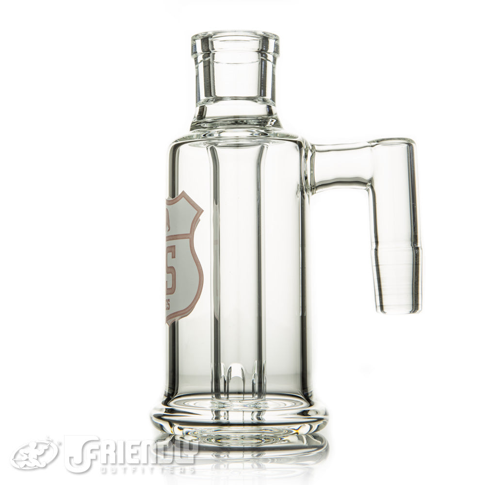 US Tubes 18mm Ash Catcher w/Pink and White Label