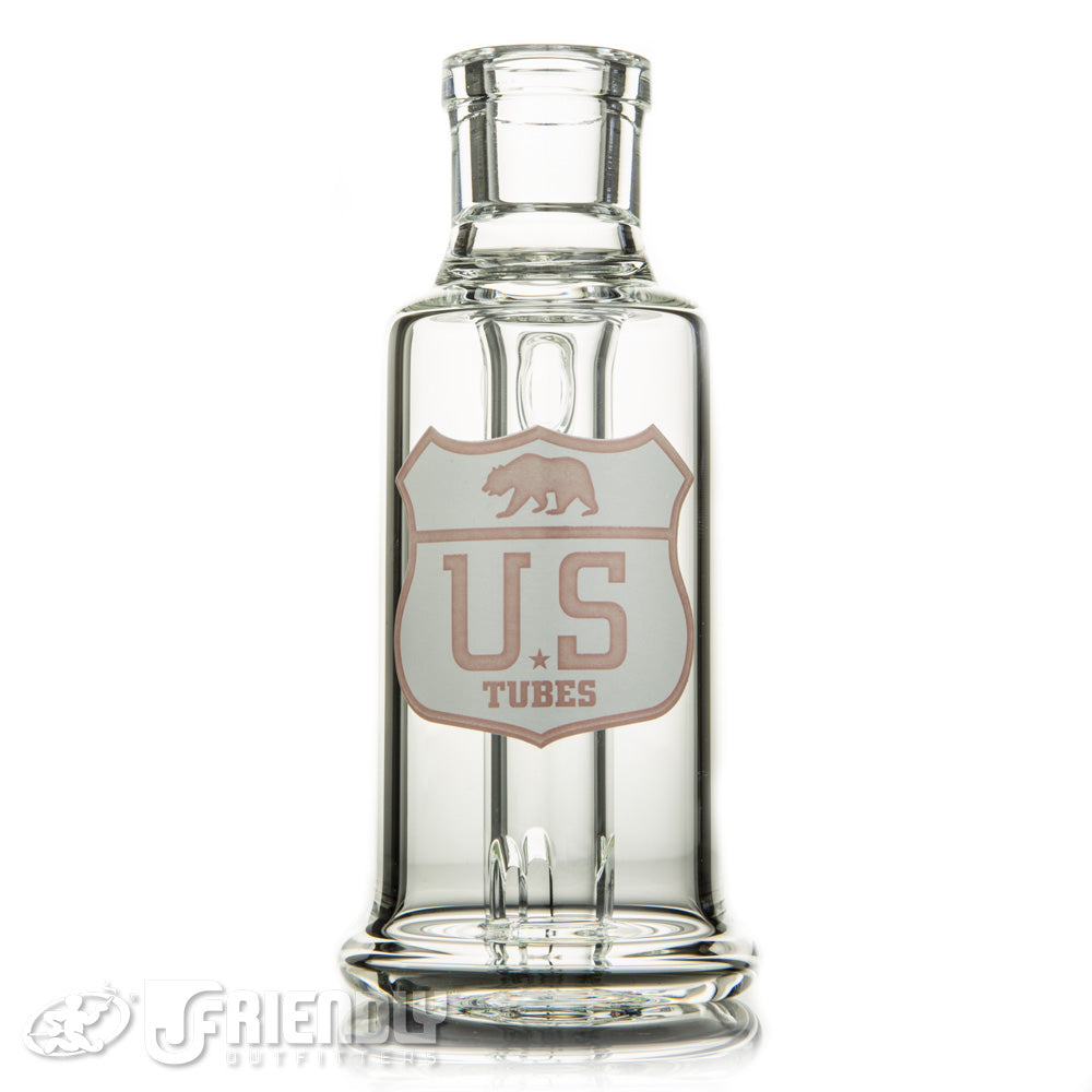 US Tubes 18mm Ash Catcher w/Pink and White Label