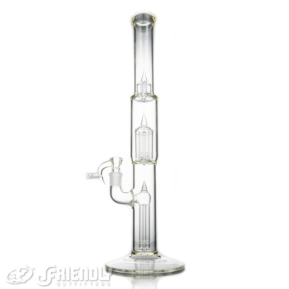 Sovereignty Glass Fixed 4 to 8 Arm w/Full UV Luna Accents and Seals