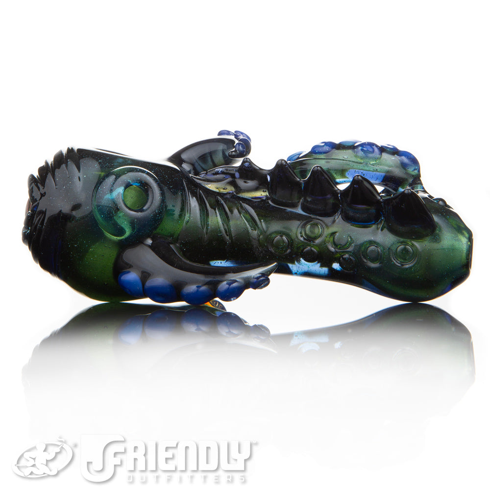 Mako Glass Green Sea Monster Spoon #7