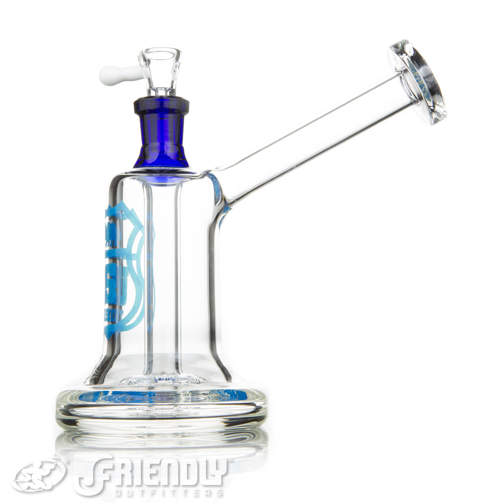 US Tubes 14mm Hybrid Bubbler w/Blue Label and Joint