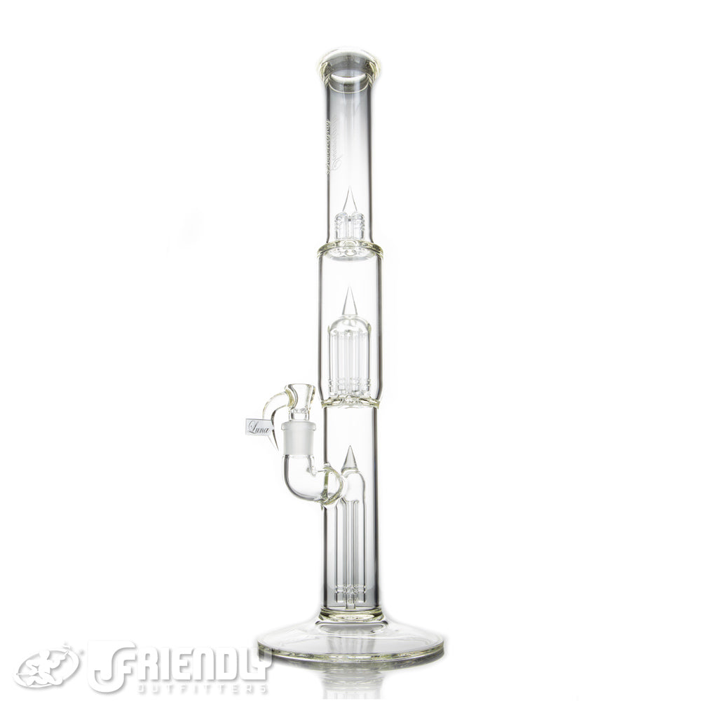 Sovereignty Glass Fixed 4 to 8 Arm w/Full UV Luna Accents and Seals