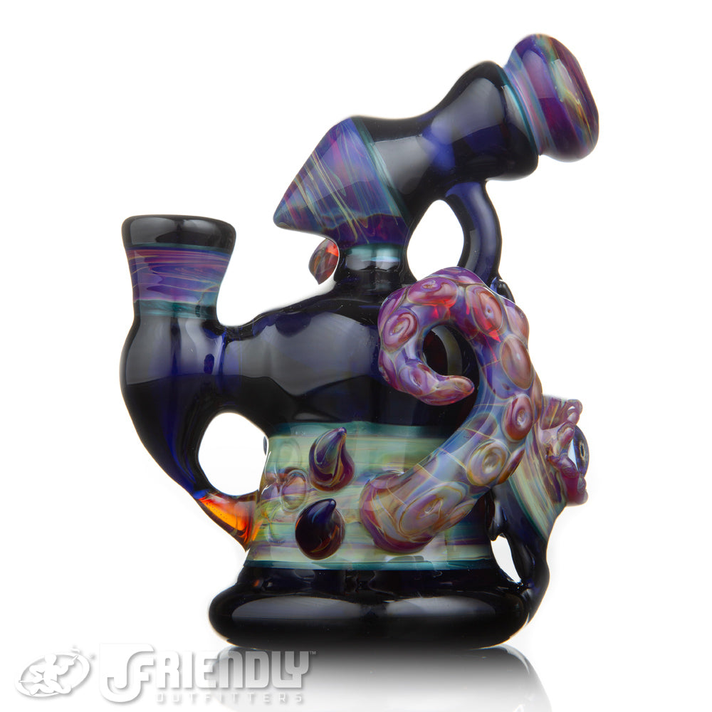 Mako Glass 10mm Amber Purple Monster Rig