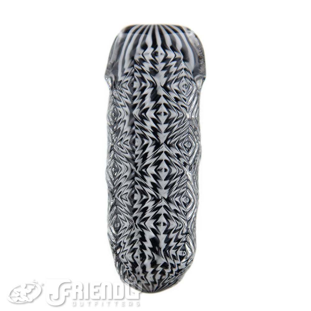 Stoke Glass Black & White Pendant