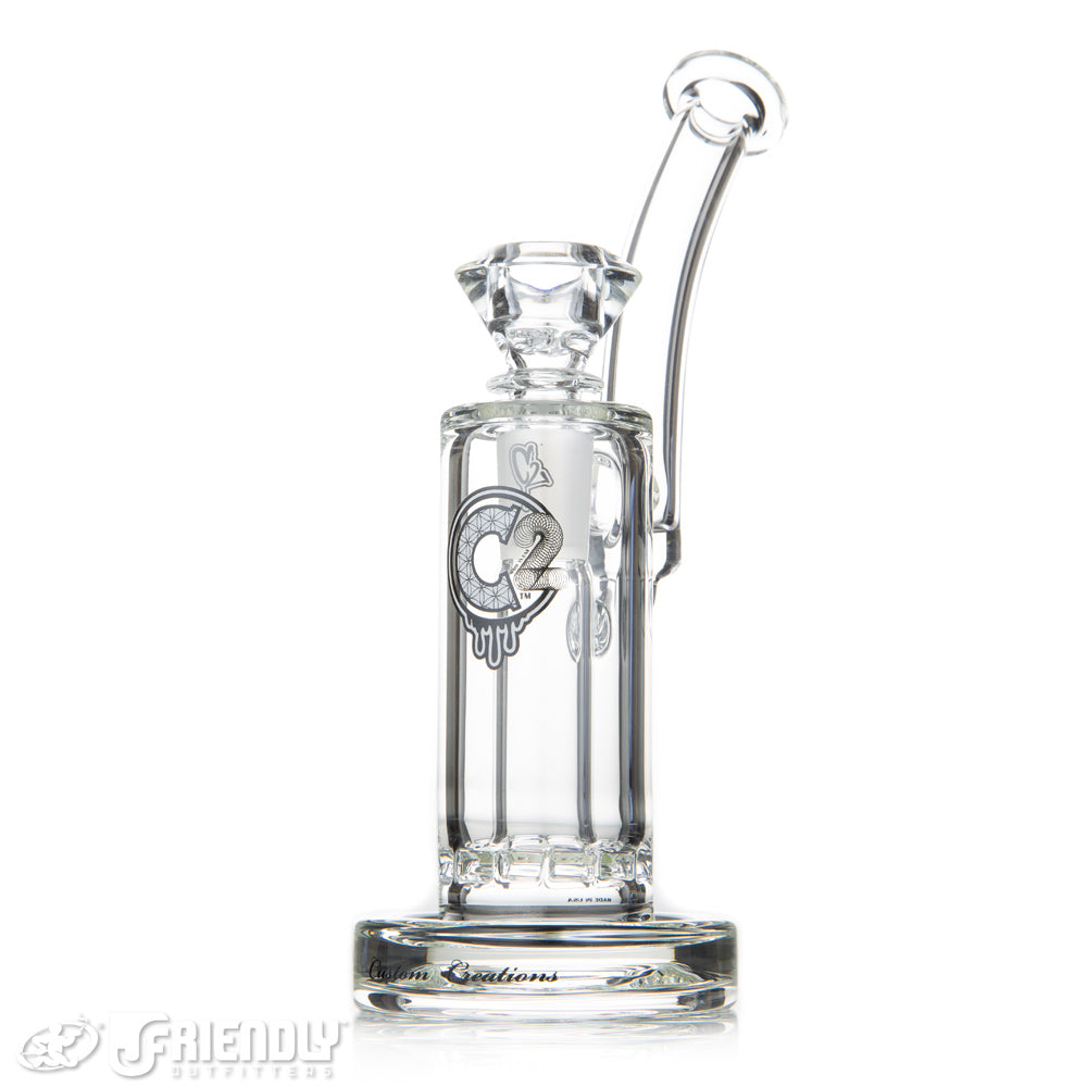 C2 Custom Creations 14mm Recessed Joint 38mm Ratchet Bubbler