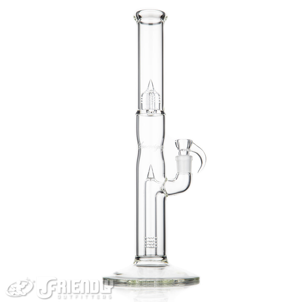 Sovereignty Glass Bishop Fixed Stem 360 w/Tube Reduction