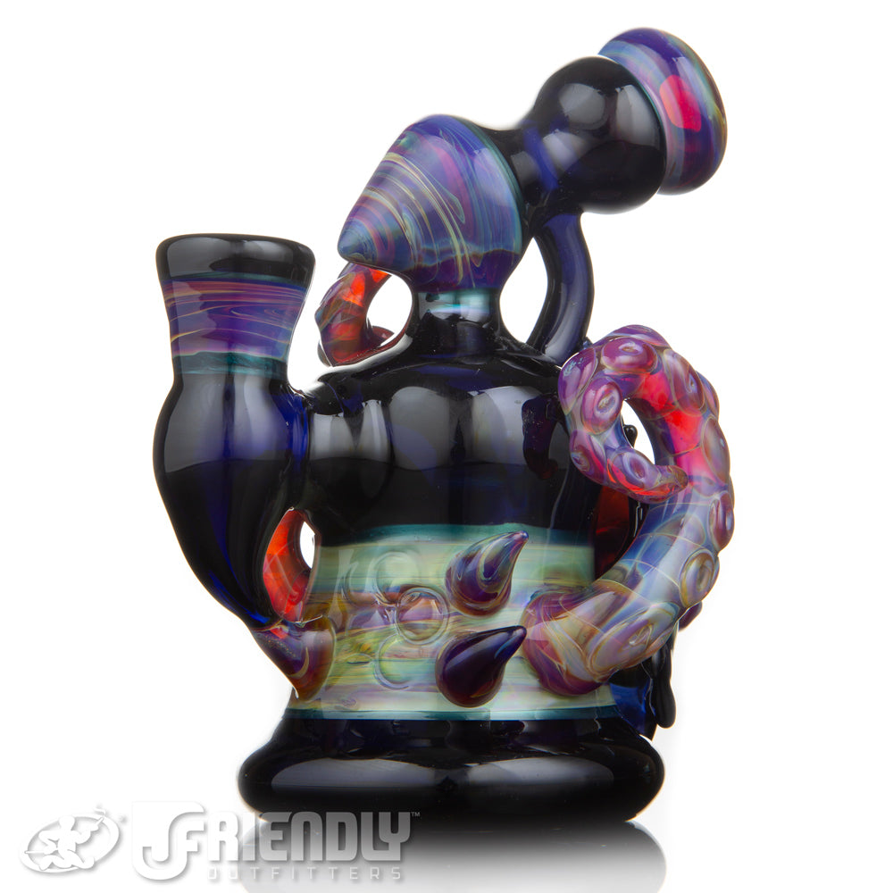 Mako Glass 10mm Amber Purple Monster Rig