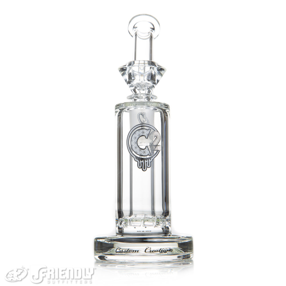 C2 Custom Creations 14mm Recessed Joint 38mm Ratchet Bubbler