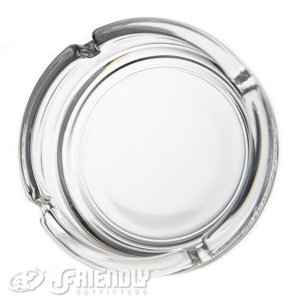 Sovereignty Glass Circular Ashtray