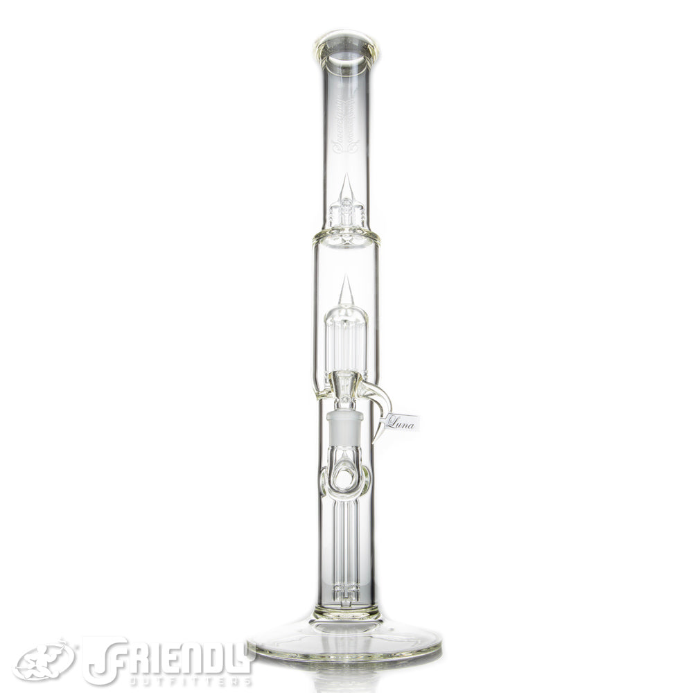 Sovereignty Glass Fixed 4 to 8 Arm w/Full UV Luna Accents and Seals