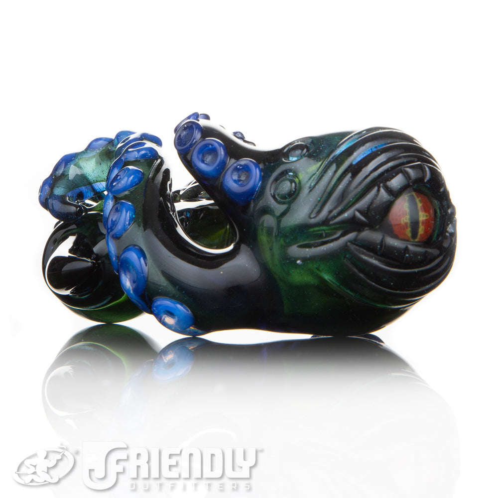 Mako Glass Green Sea Monster Spoon #7