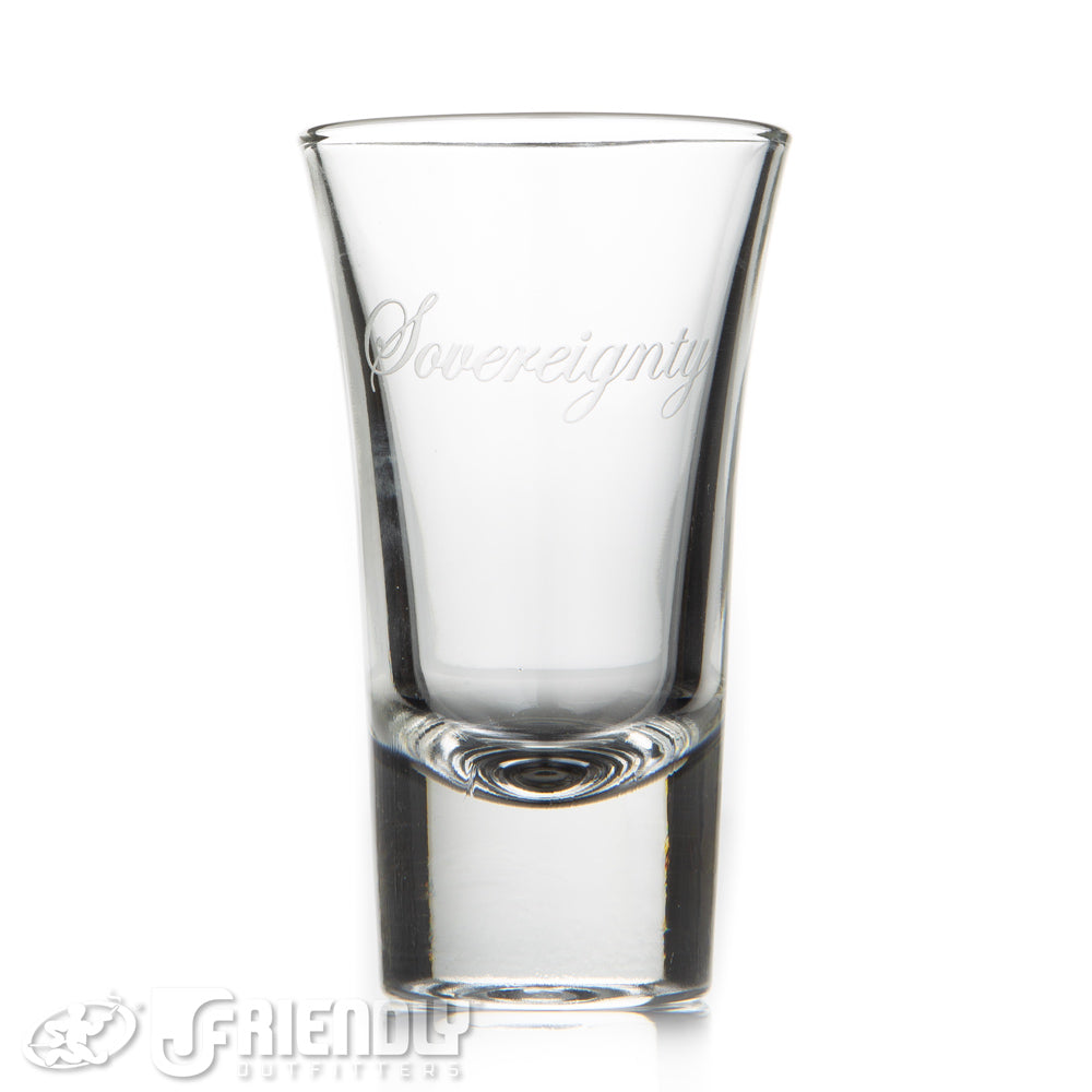 Sovereignty Glass Tall Shot Glass #2