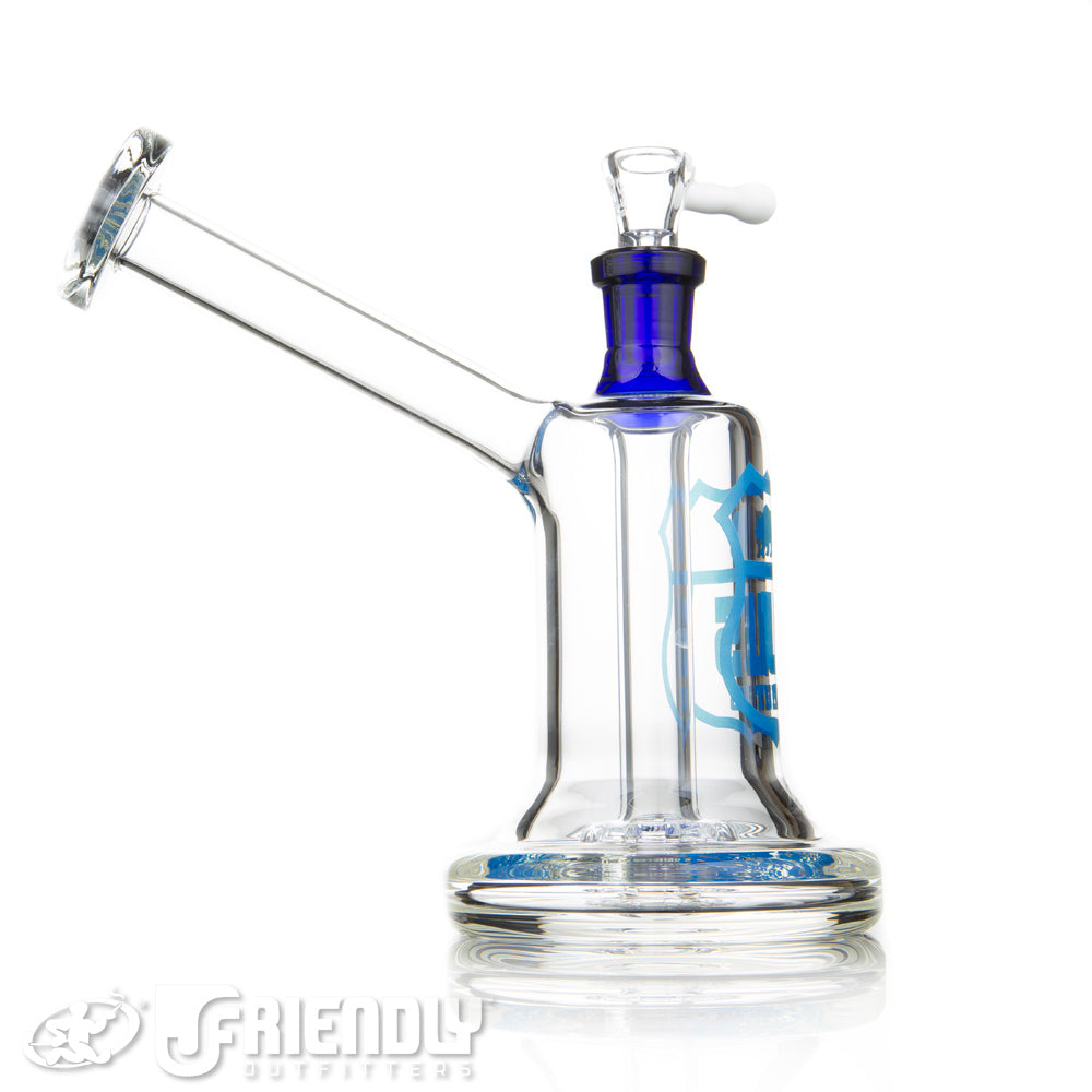 US Tubes 14mm Hybrid Bubbler w/Blue Label and Joint