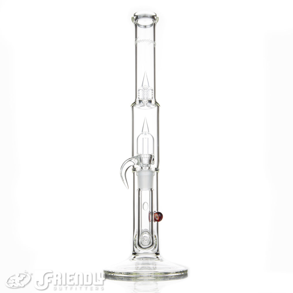 Sovereignty Glass 50mm Grid Dome 3 Cut Stemline w/Millie