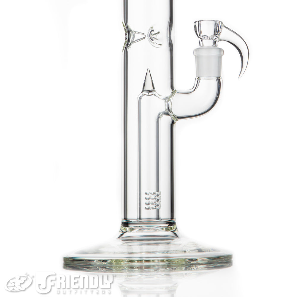 Sovereignty Glass 50x5 Front Facing Fixed Stem 180 w/Ice Pinch