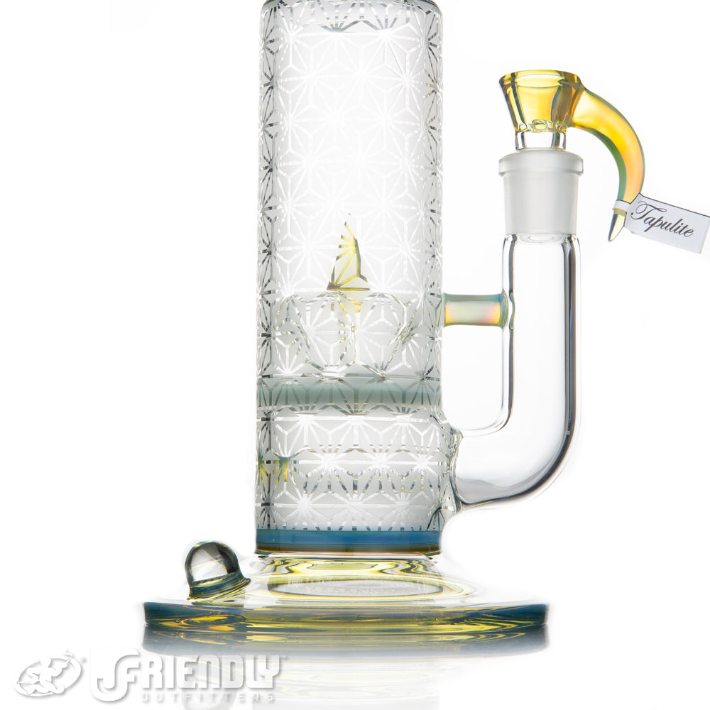 Sovereignty Glass Bent Neck 60mm Downgrid Stemline to Imperial w/ Full Tapulite Accents Blasted Body and Millie
