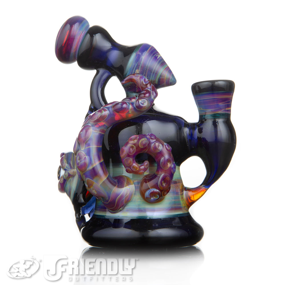 Mako Glass 10mm Amber Purple Monster Rig