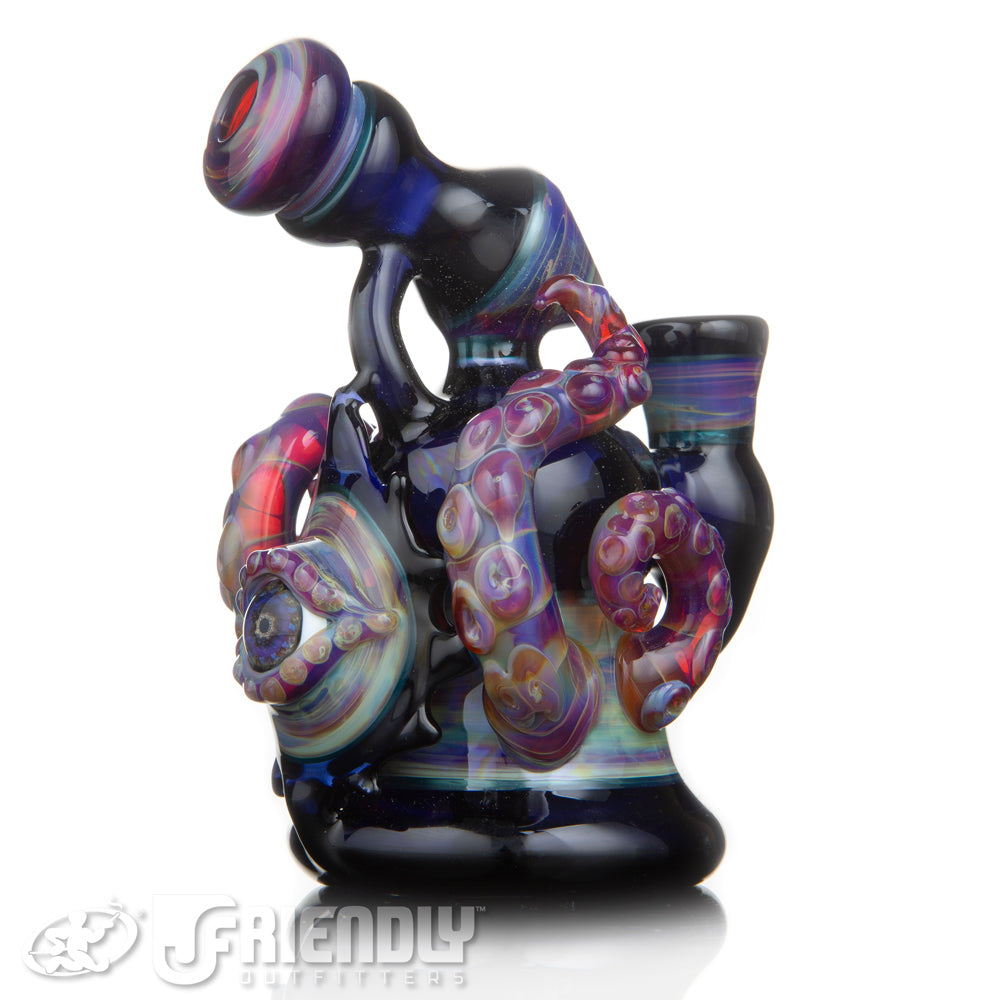 Mako Glass 10mm Amber Purple Monster Rig