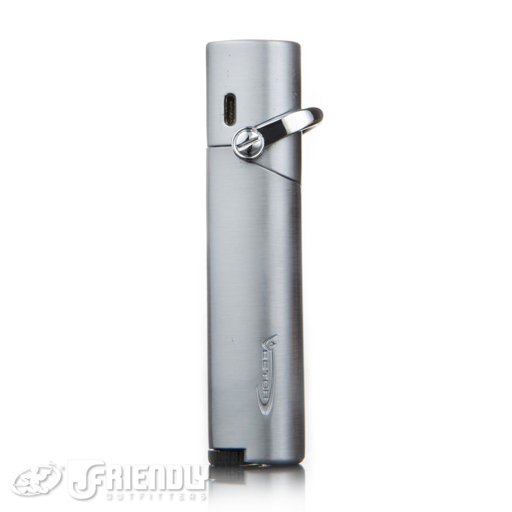 Sovereignty Glass/Vector Mystique Torch Lighter in Silver