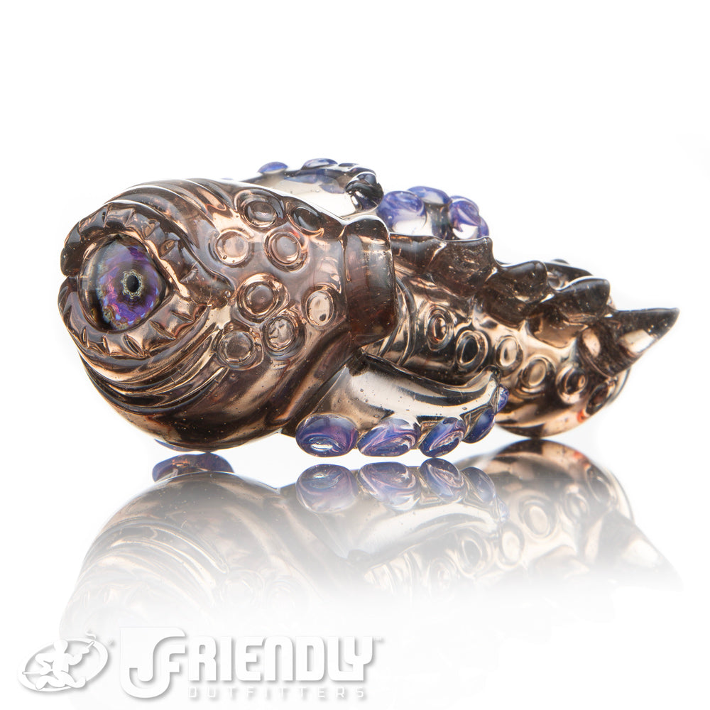 Mako Glass Bronze Sea Monster Spoon #8