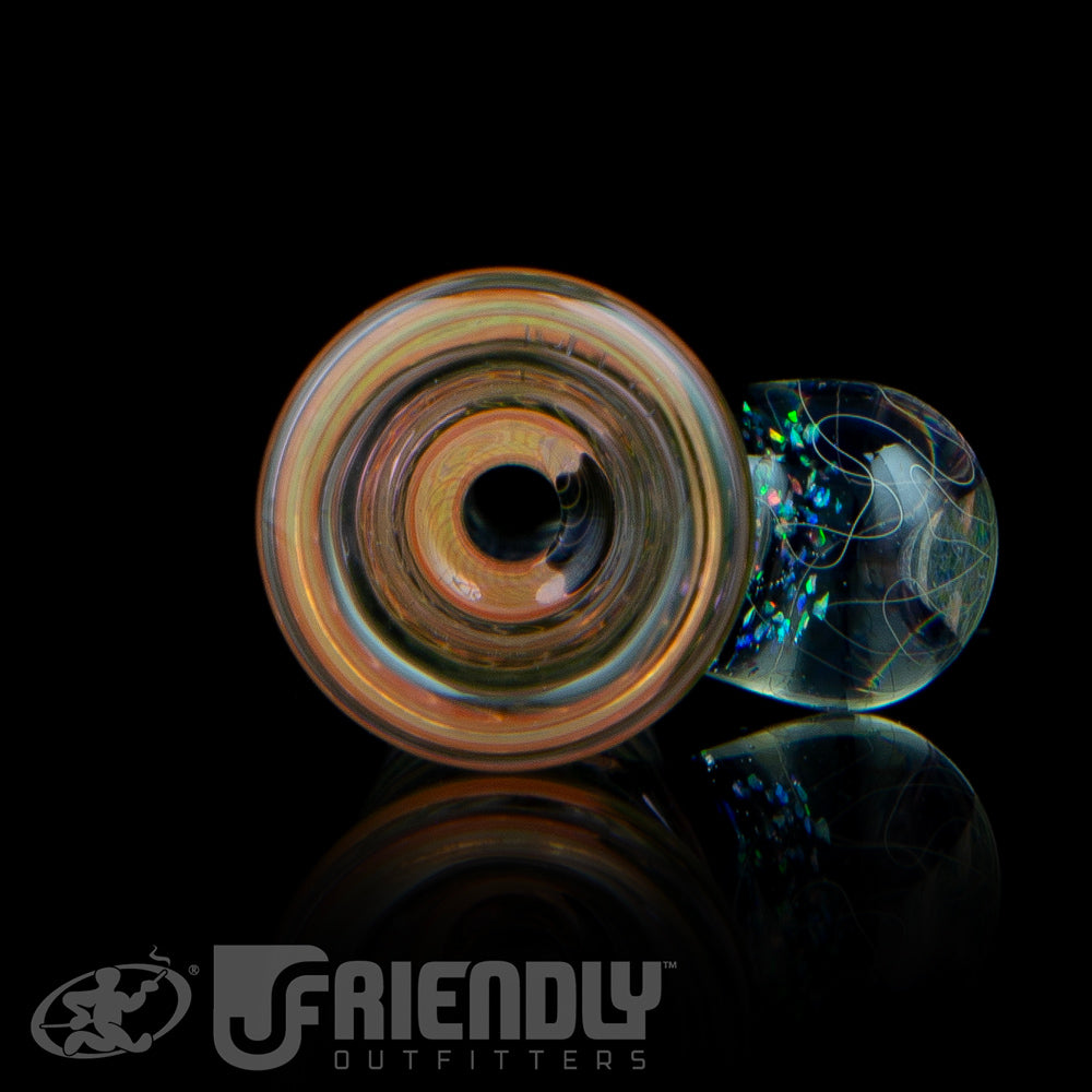 Royals Glass Fumed Onie w/ Fume Squiggle Section