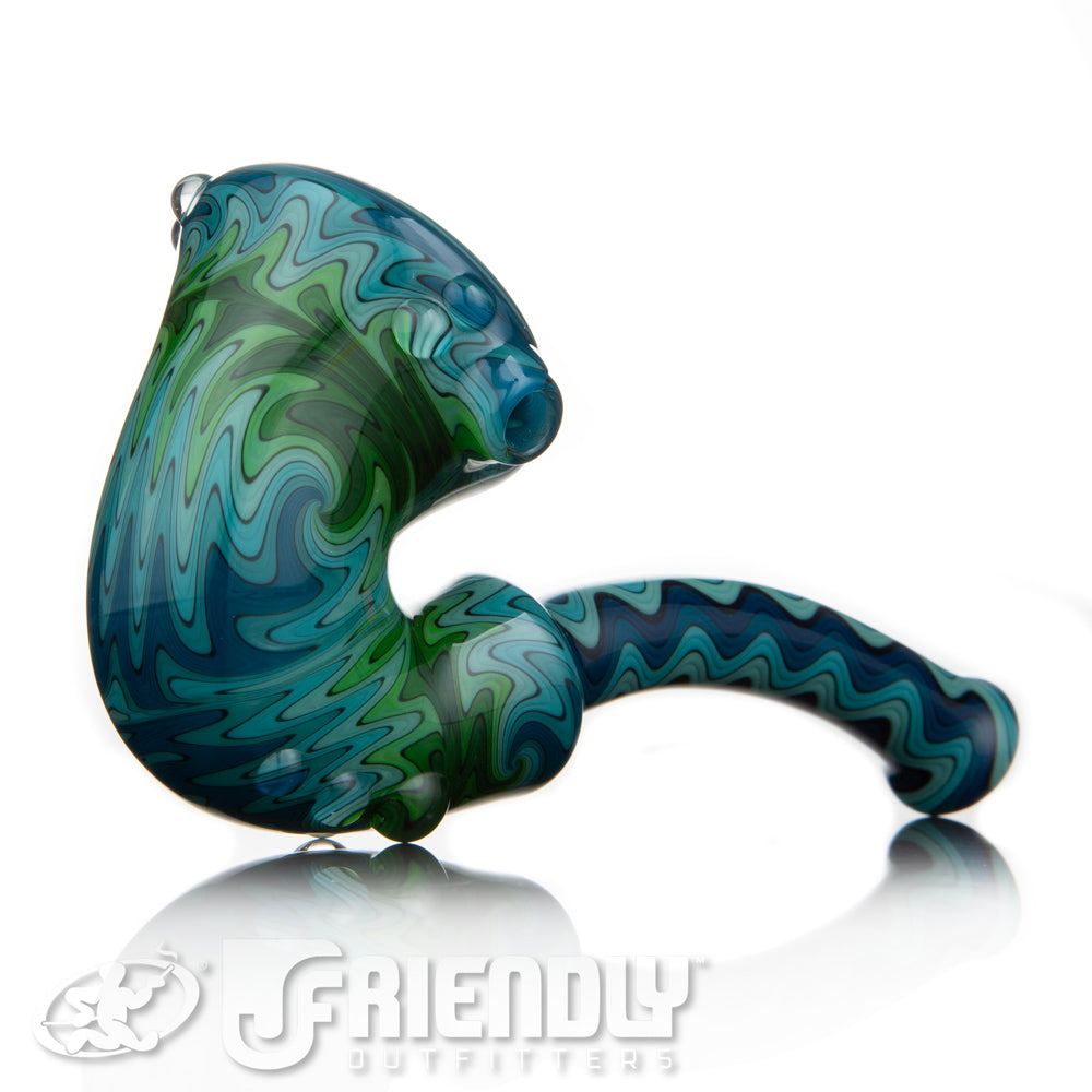 Fat Bottom Green and Aqua Reversal Sherlock