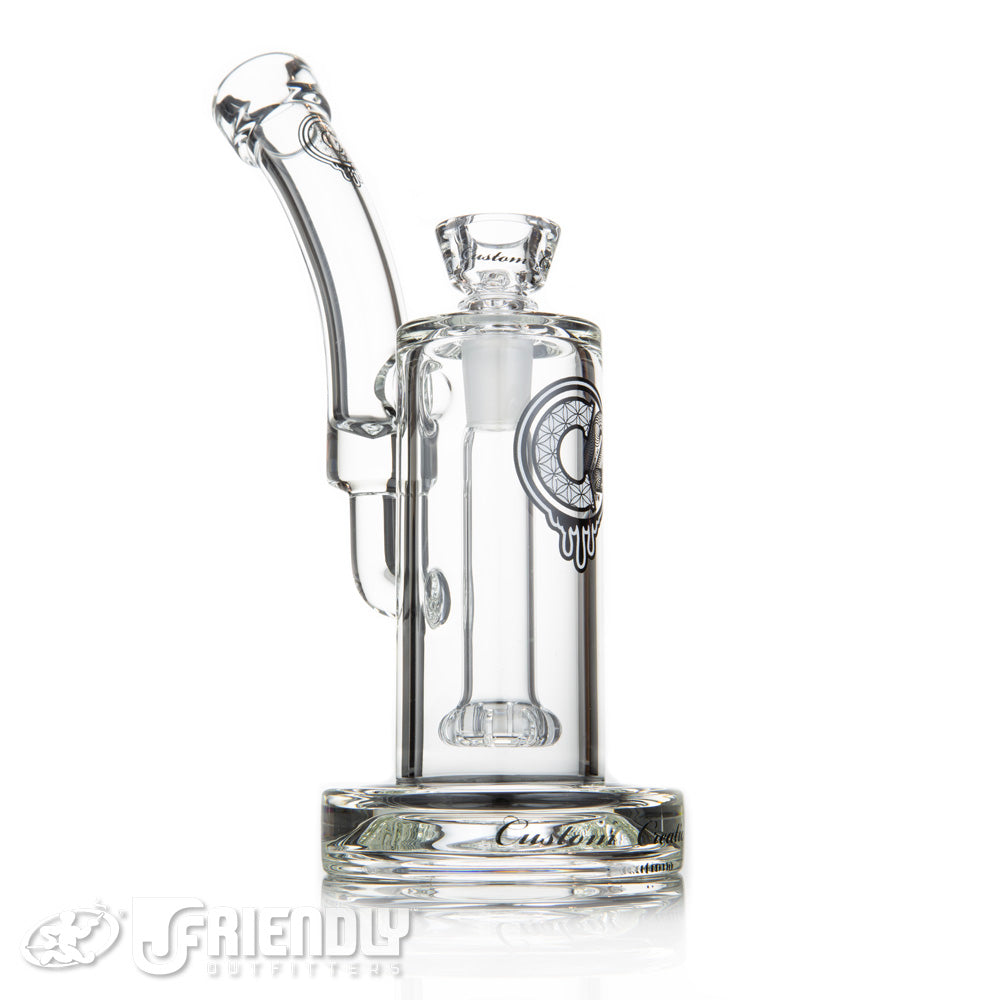 C2 Custom Creations 14mm Shower Head Bubbler Label #1