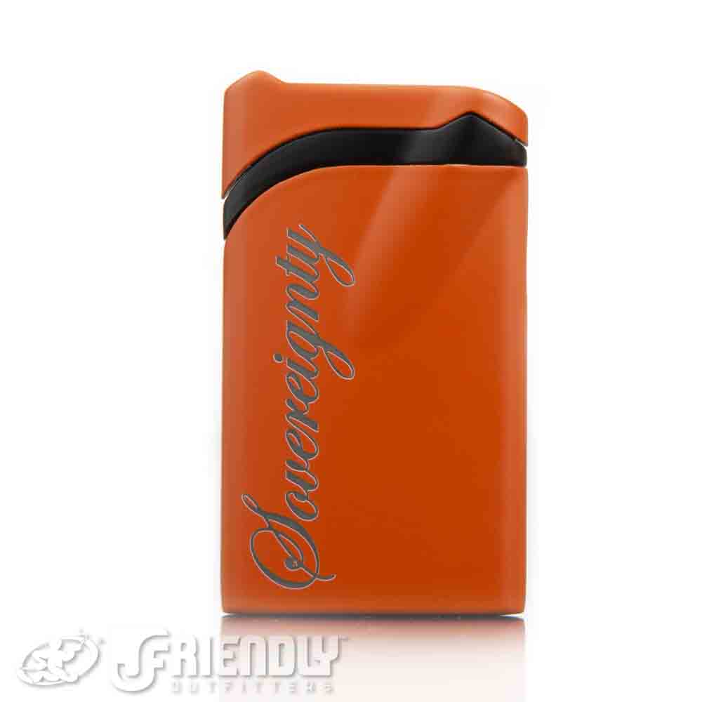 Sovereignty Glass/Vector Orange Ultra Torch Lighter