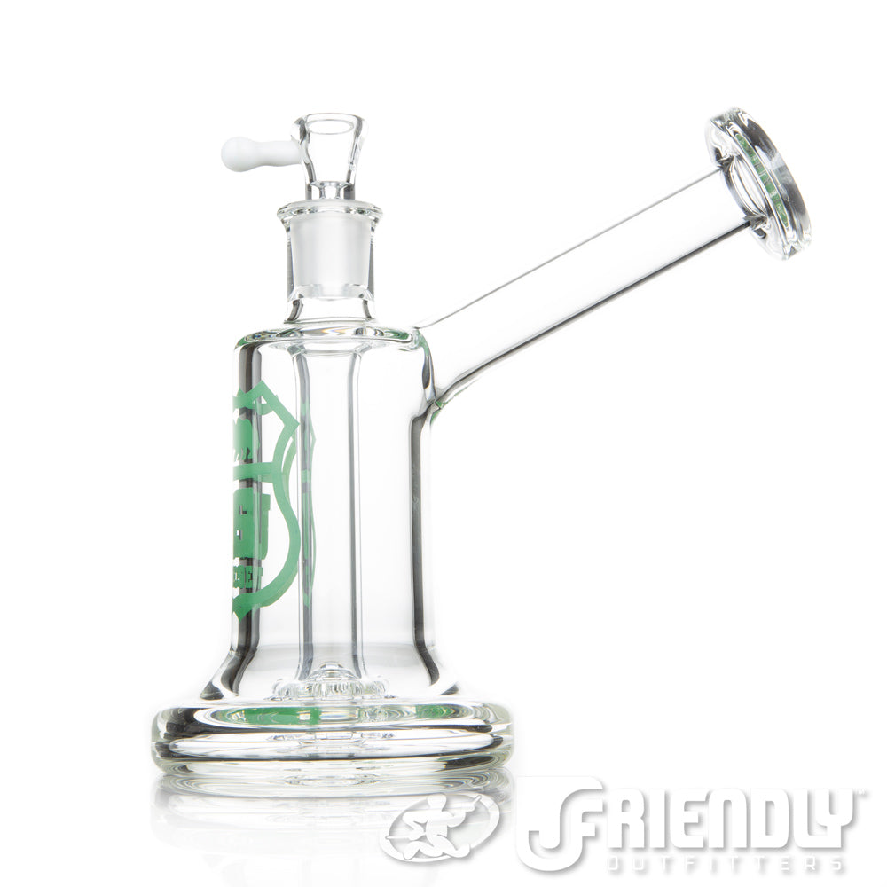 US Tubes 14mm Hybrid Bubbler w/Geen Label