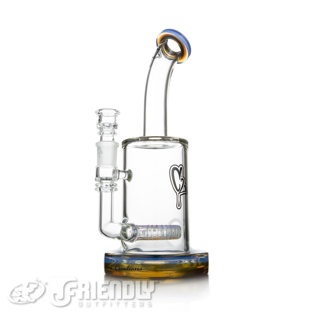 C2 Custom Creations Can Disc Perc Bubbler w/ Colored Accents