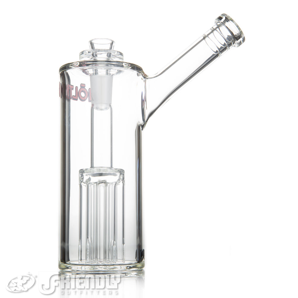 Moltn Glass 65 Tall Tree Bubbler w/ Red Label