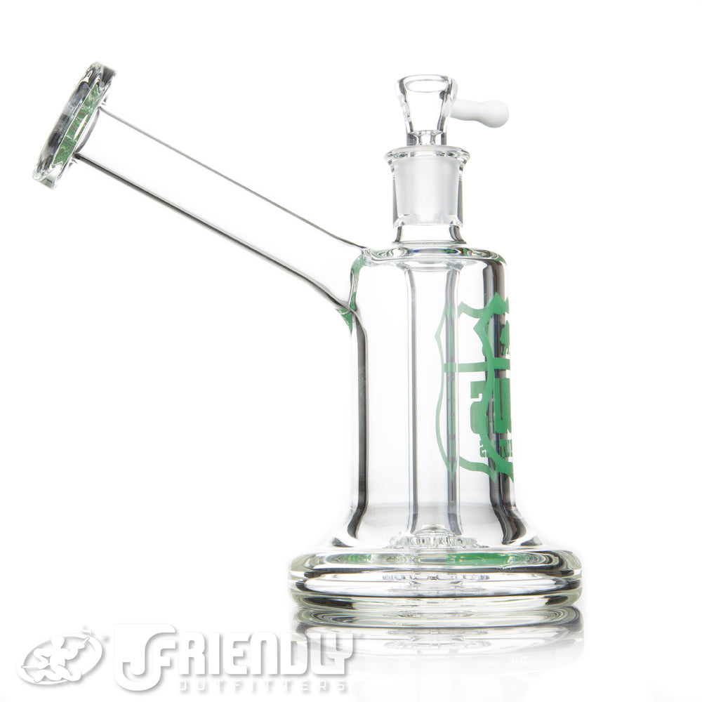 US Tubes 14mm Hybrid Bubbler w/Geen Label