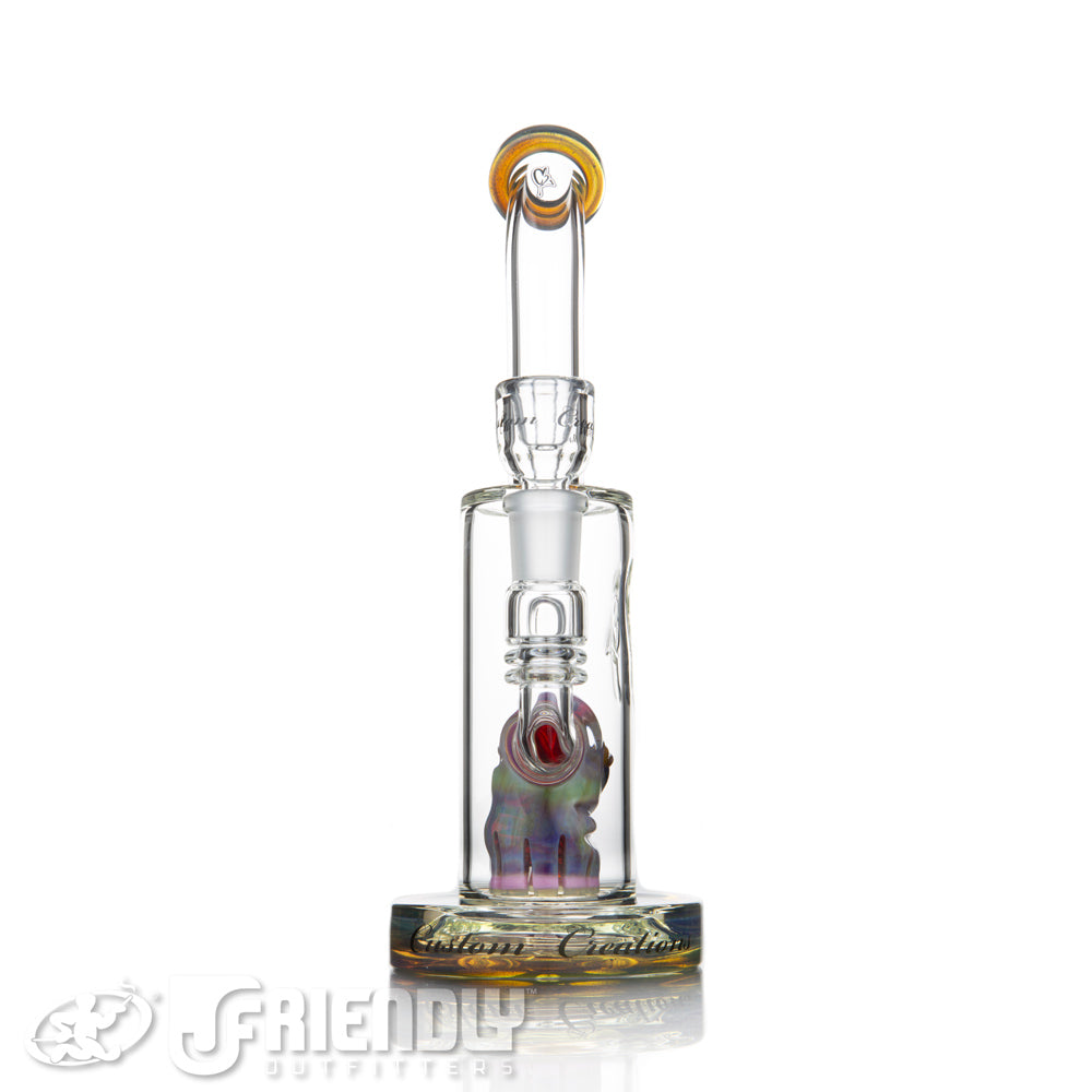 C2 Custom Creation Head Tooth Ratchet Bubbler