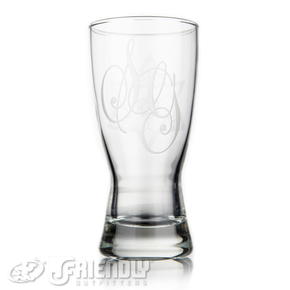 Sovereignty Glass Pilsner Drinking Blasted Star Pattern