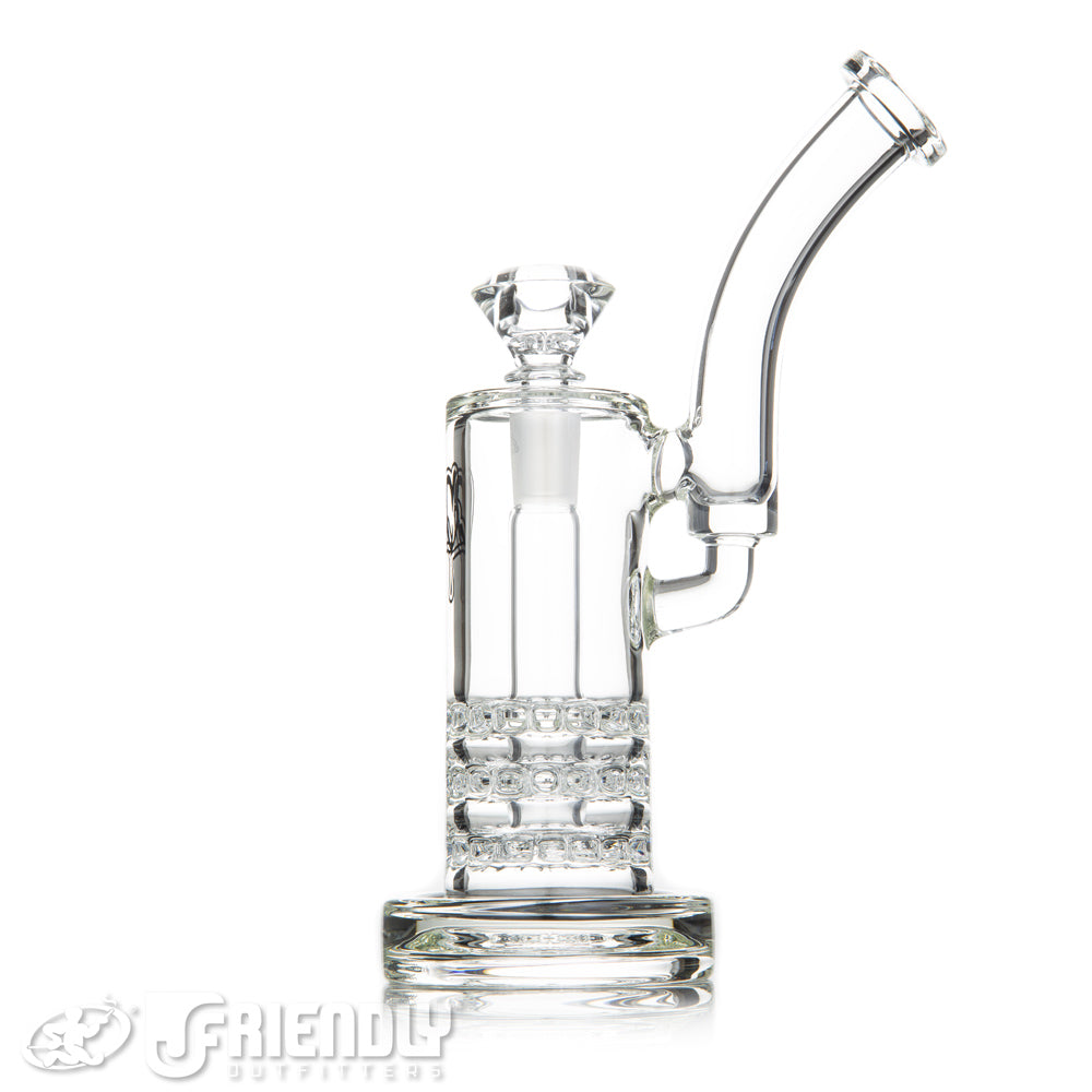 C2 Custom Creations 50mm Triple Ratchet Bubbler w/ Label #2
