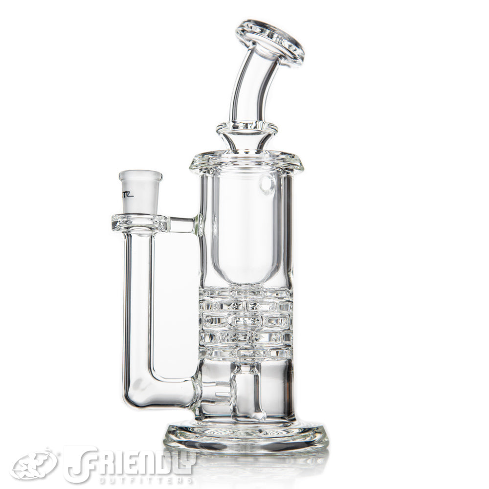 Leisure Glass 14mm Brickstack Incycler w/ Bold Logo