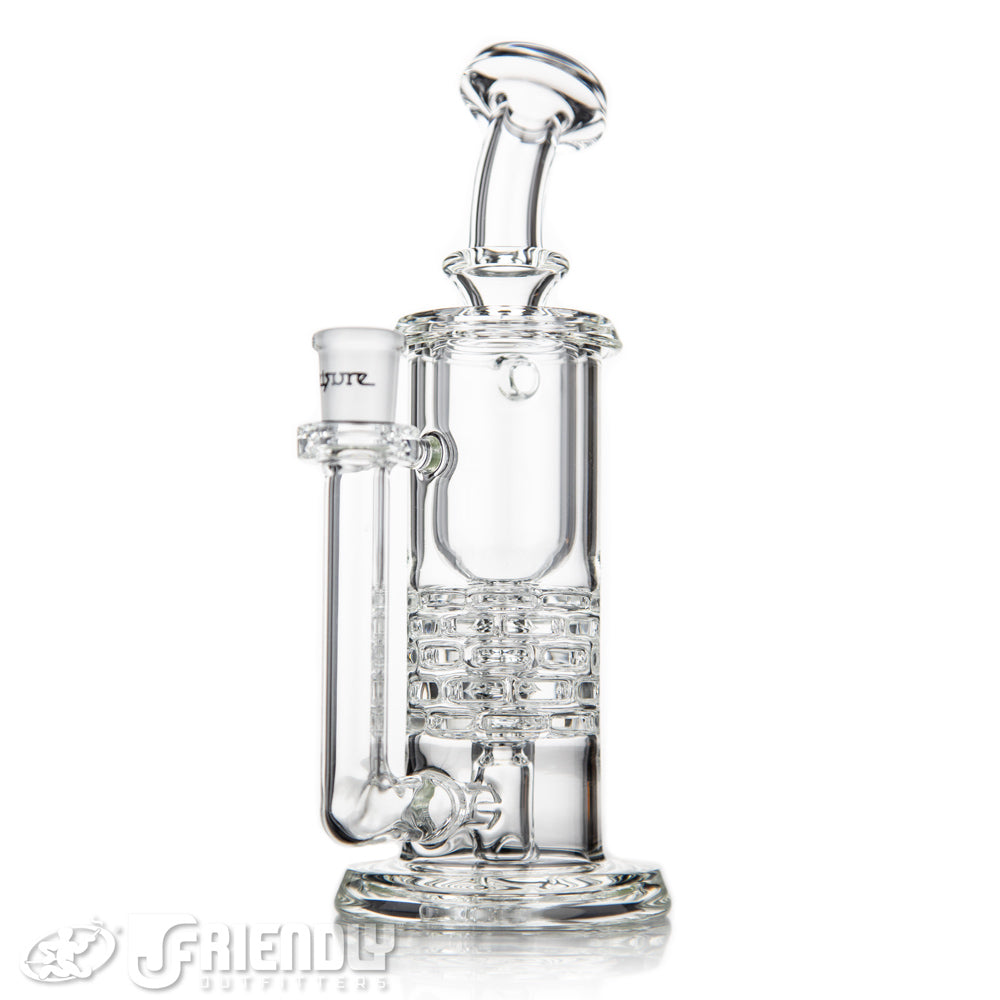 Leisure Glass 14mm Brickstack Incycler w/ Bold Logo