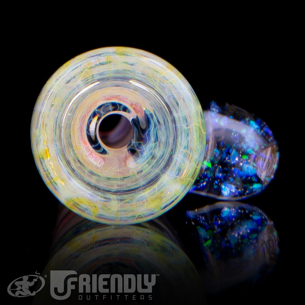 Royals Glass Fumed Onie w/ Crushed Opal Encasment