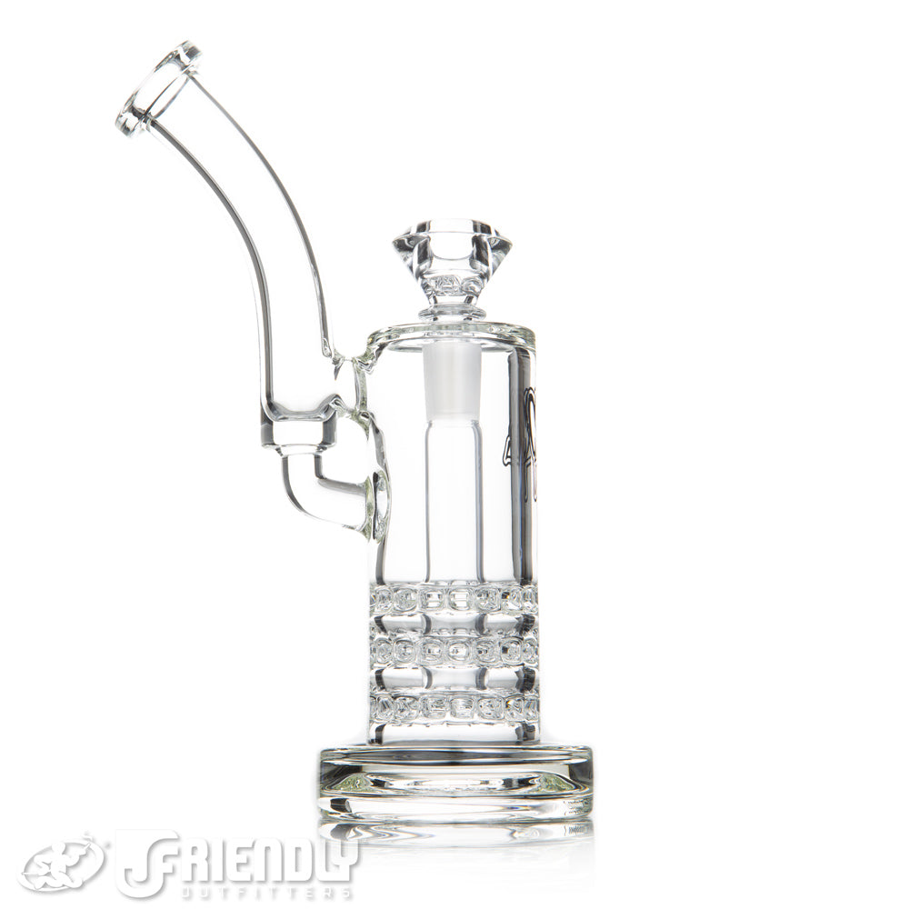C2 Custom Creations 50mm Triple Ratchet Bubbler w/ Label #2