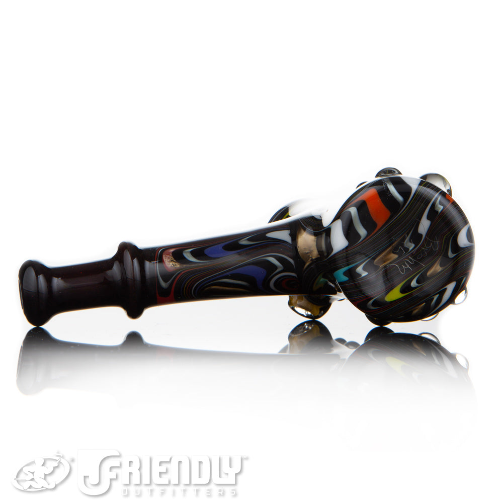 Fat Bottom Glass Black Off Axis Hammer