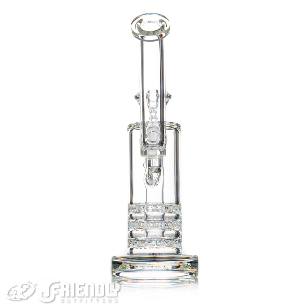 C2 Custom Creations 50mm Triple Ratchet Bubbler w/ Label #2