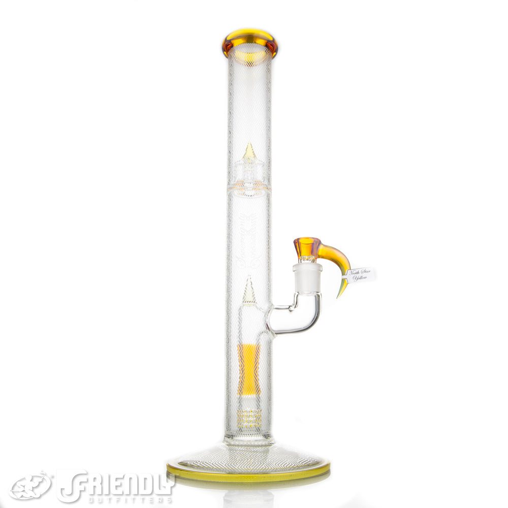 Sovereignty Glass 44mm Fixed 360 Full Accents NS Yellow w/Full Body Blast Pattern