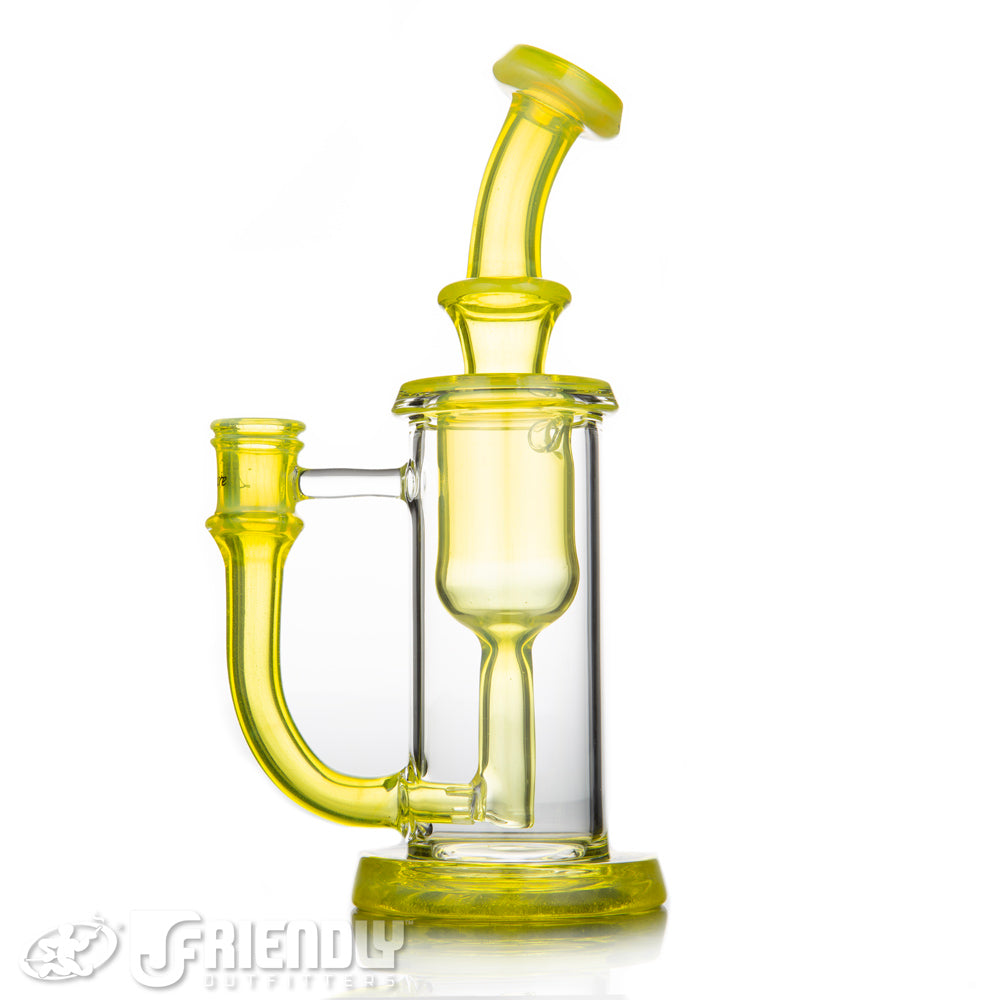 Leisure Glass 14mm Yellow Incycler