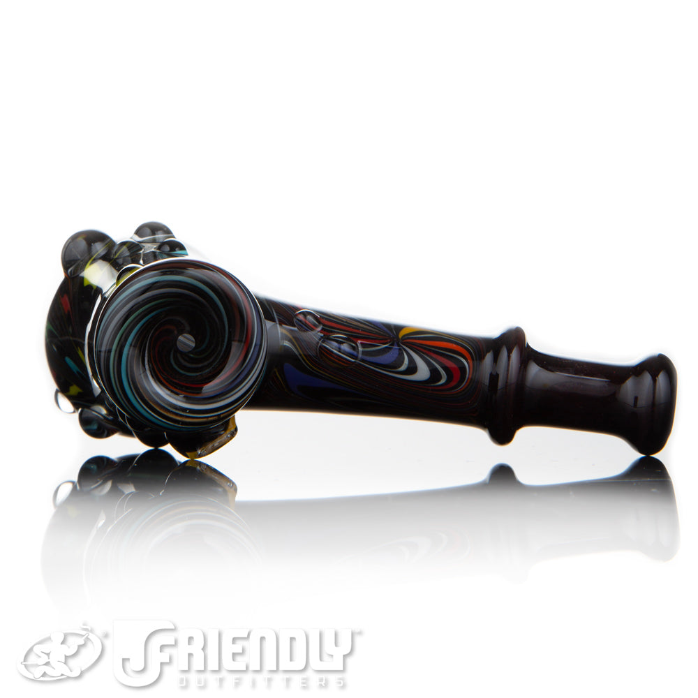 Fat Bottom Glass Black Off Axis Hammer