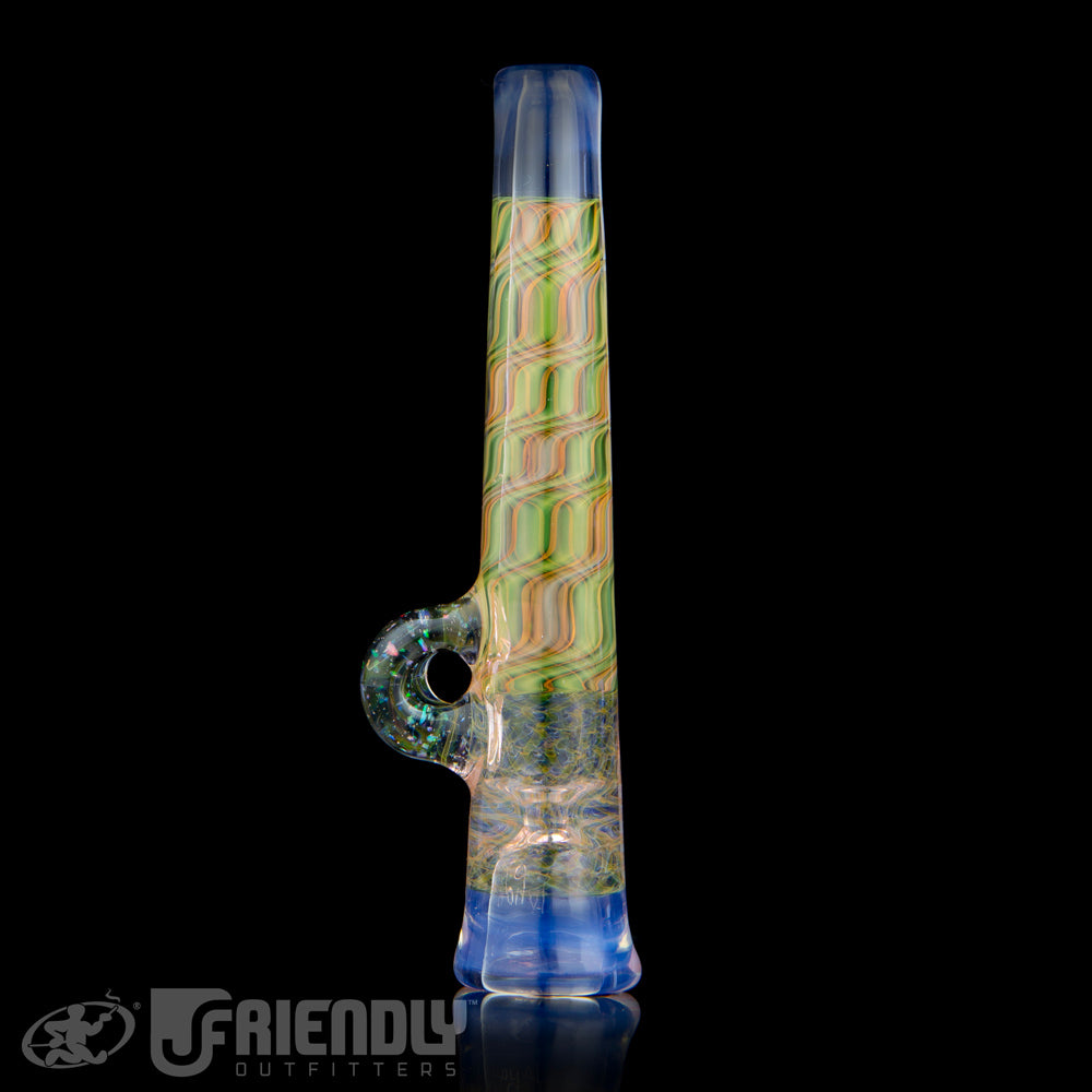Royals Glass Fumed Onie w/ Moonstone Accents
