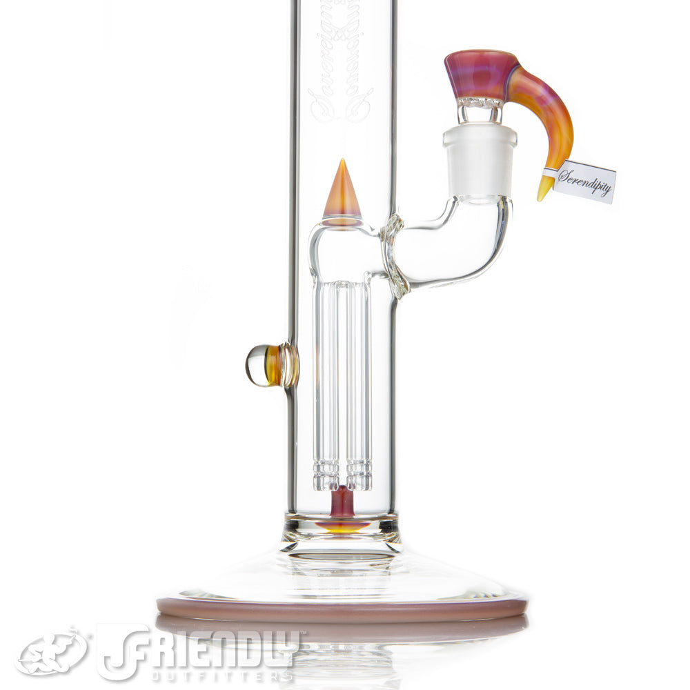 Sovereignty Glass 44mm Slitted Fixed 4 Arm w/ Mille & Full Accent Serendipity