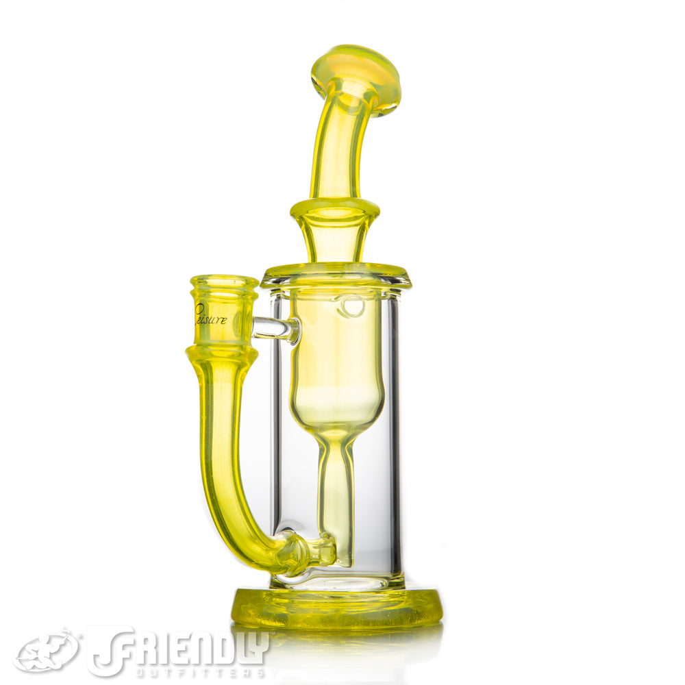 Leisure Glass 14mm Yellow Incycler