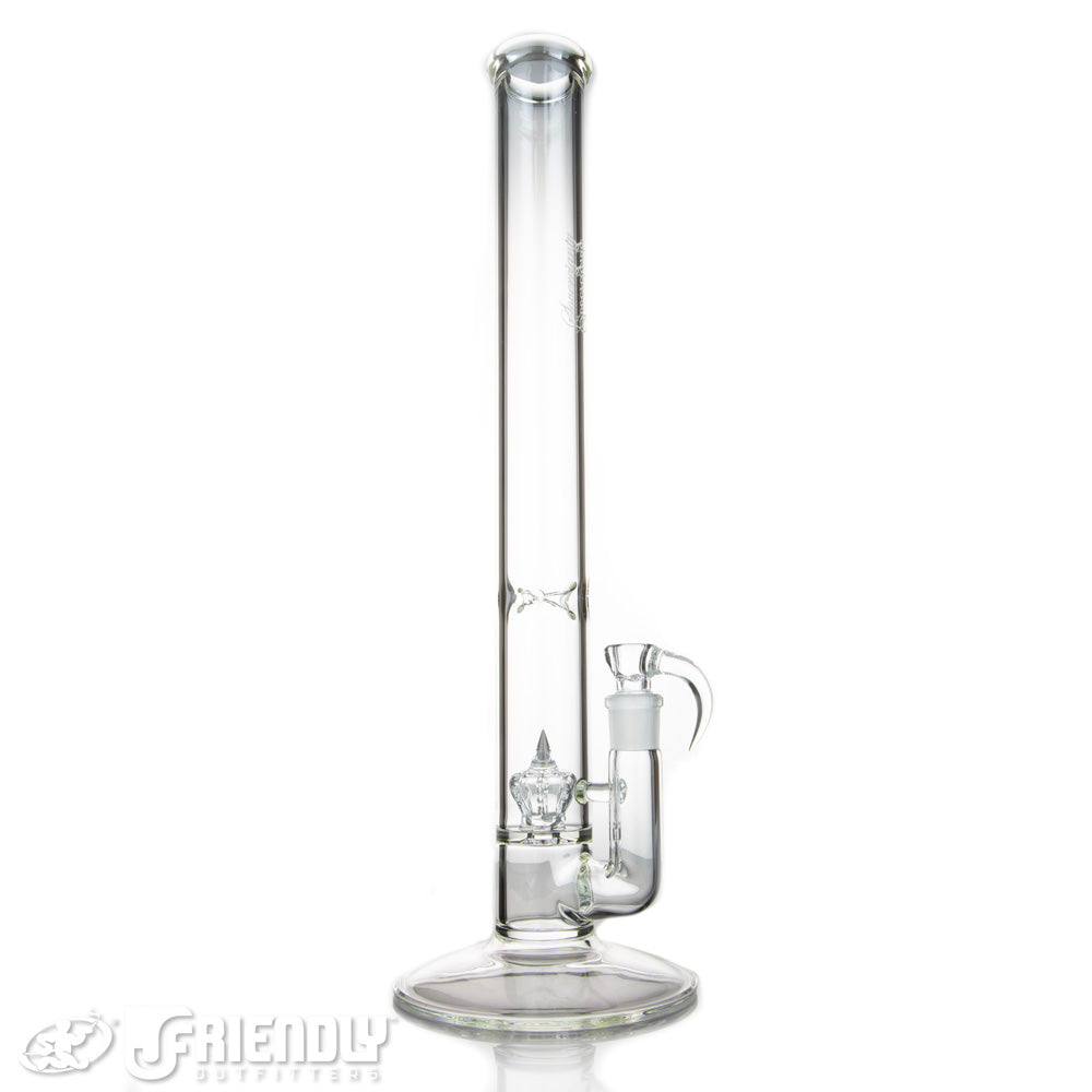 Oregon J Glass Thick Red and Black Chillum #17